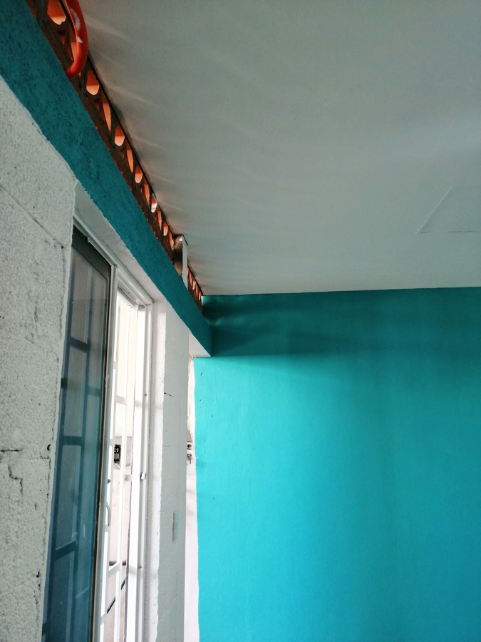 interior en el area de cocina comedor