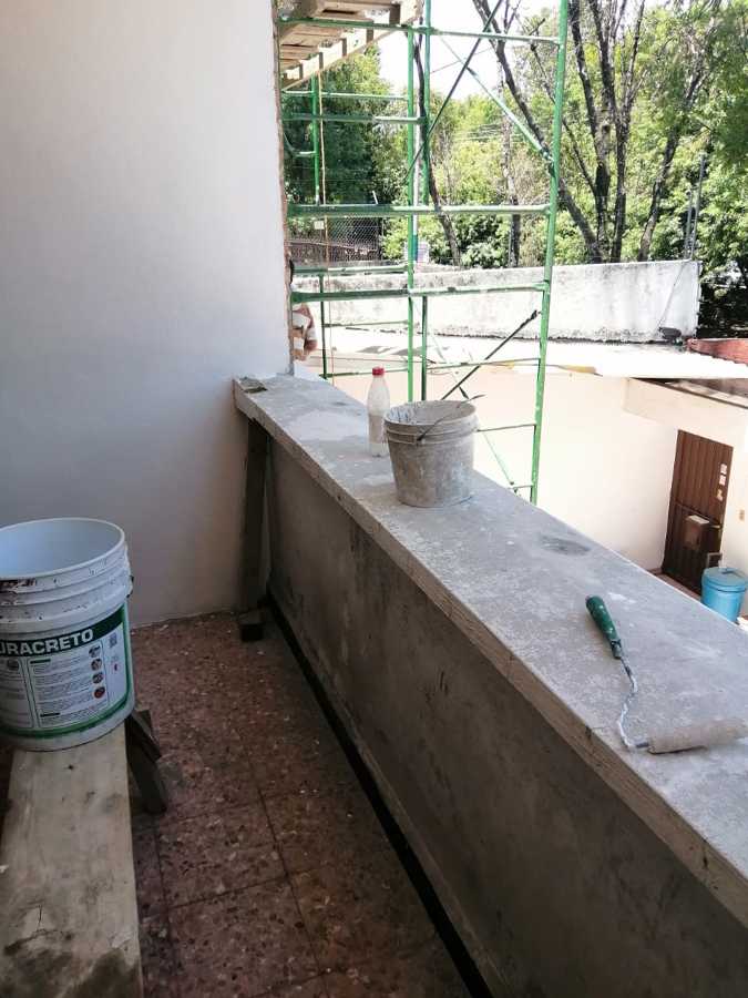 intervención en balcón