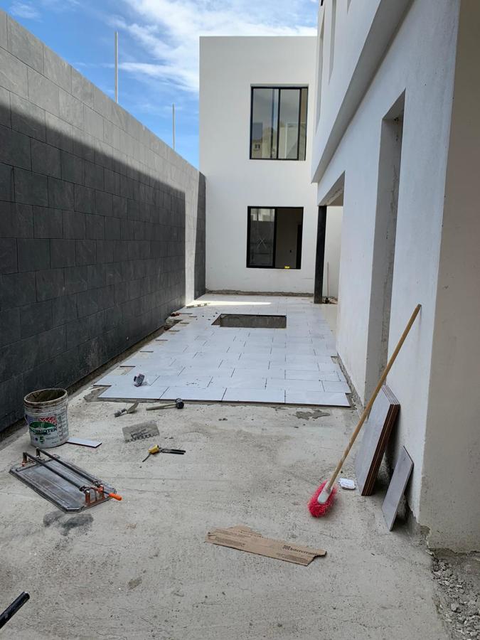 Jardín en construcción