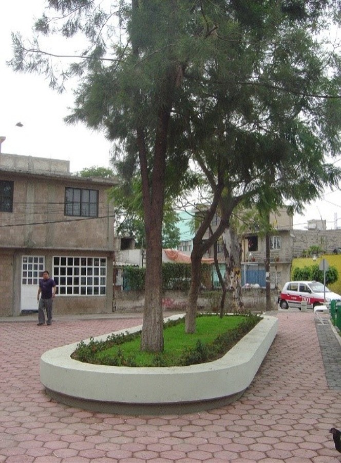 Jardinería de concreto