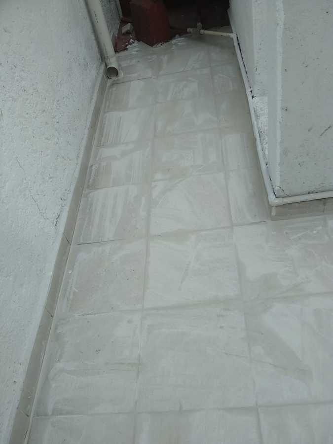 Junteado de loseta en terrazas