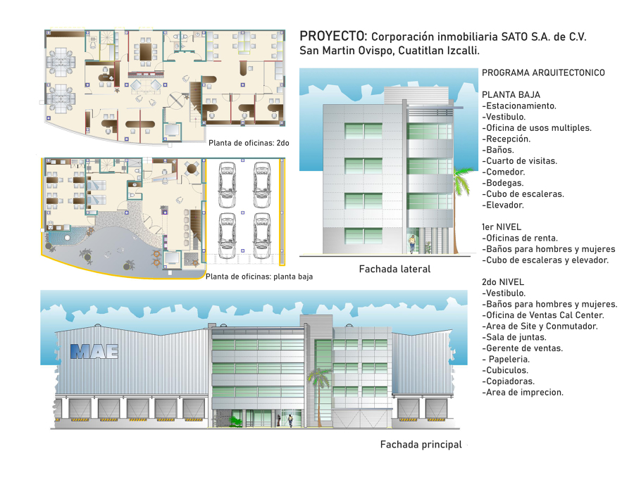 Lámina Programa Arquitectónico