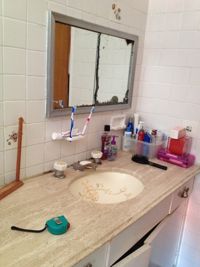 LAVABO ANTES DE LA INTERVENCIÓN