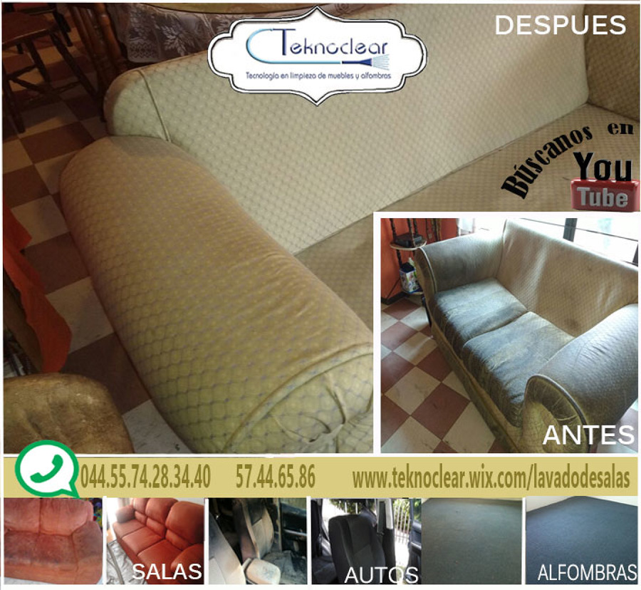 Lavado de salas blancas.