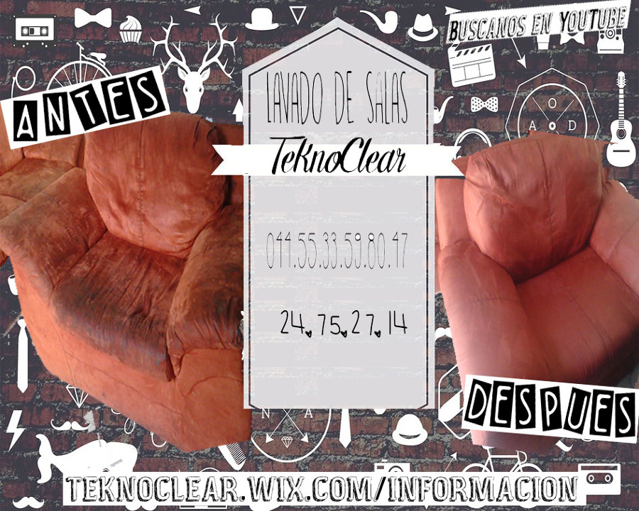 Lavado de salas de suede