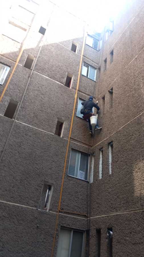 lavado de vidrios exteriores