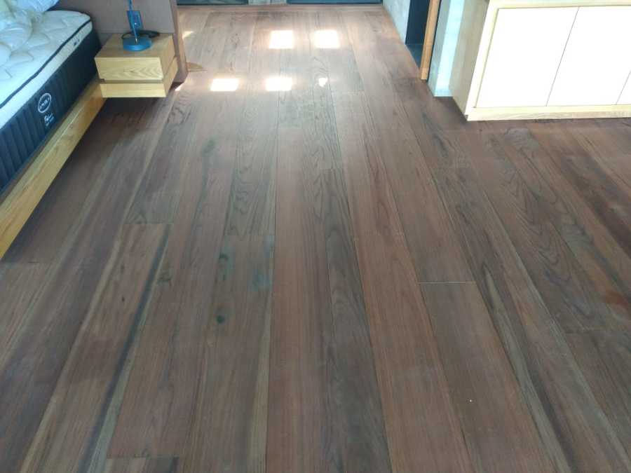 Lavado y secado del piso