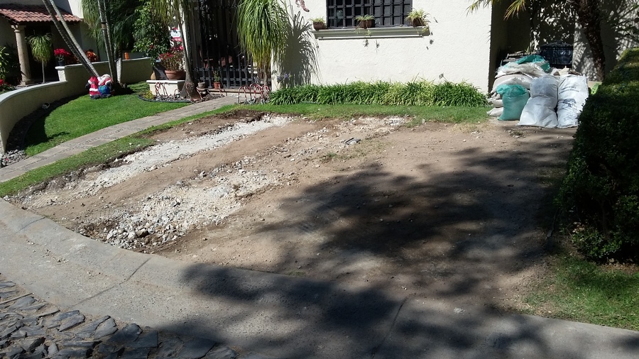 LIMPIEZA ANTES DE NIVELAR