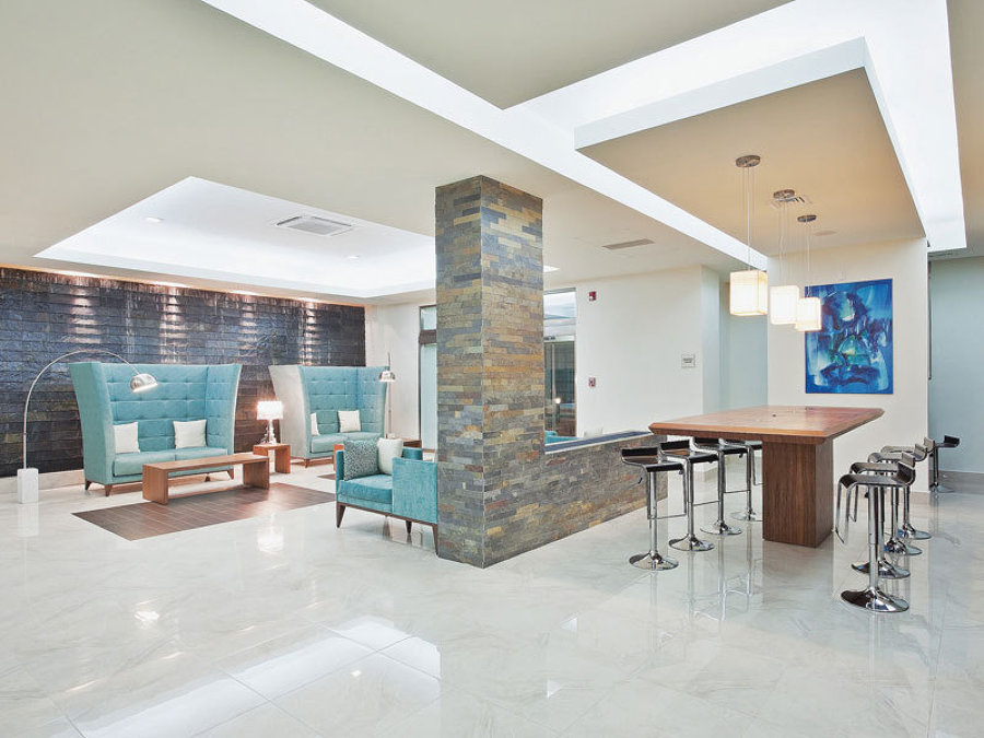 Lobby with Business Center