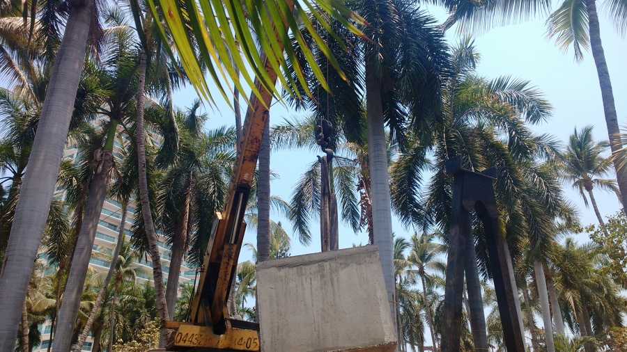Maniobra para Hincado de Bóveda · CFE BT300B