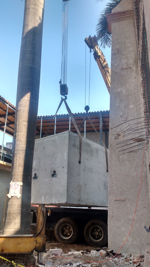 Maniobra para Hincado de Bóveda · CFE BT300B