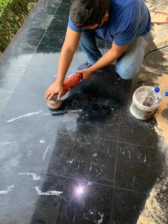 Mantenimiento a marmol existente