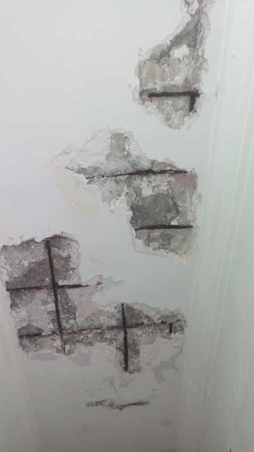 Mantenimiento de aplanados en muros y losas