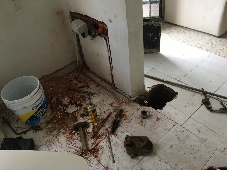 Mantenimiento de instalacion hidraulica