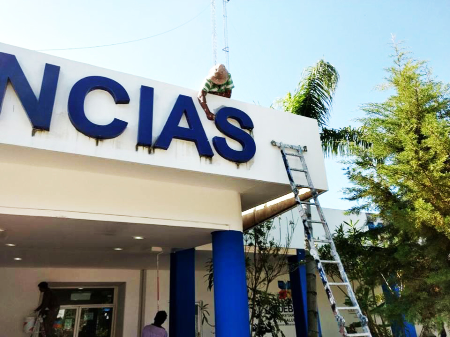 Mantenimiento en fachada