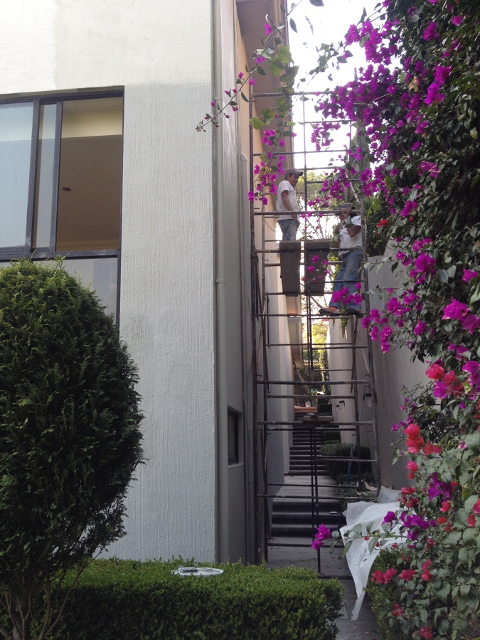 Mantenimiento y pintura en fachadas