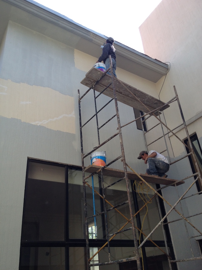 Mantenimiento y pintura en fachadas