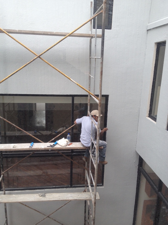 Mantenimiento y pintura en fachadas