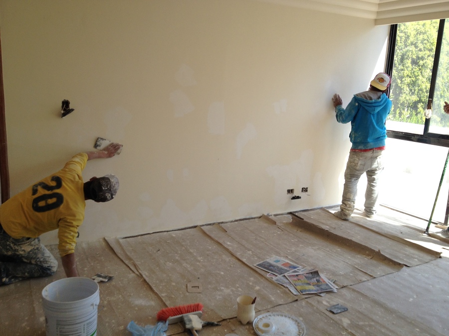 Mantenimiento y pintura en muros