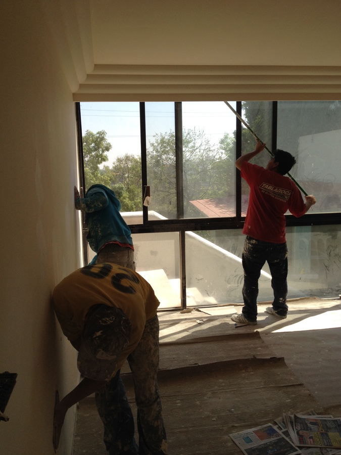 Mantenimiento y pintura en muros