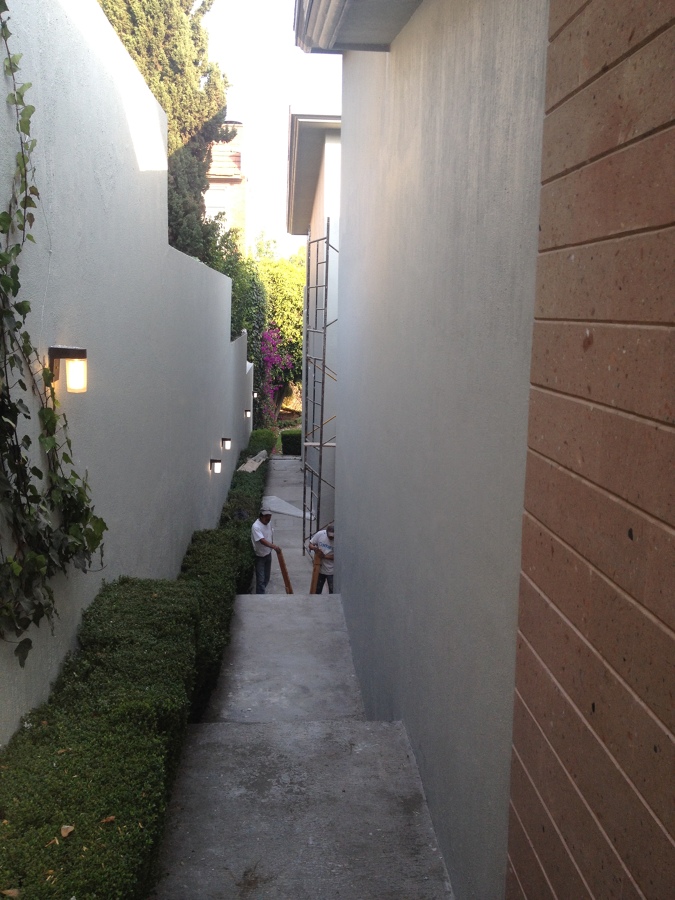 mantenimiento y pintura en muros