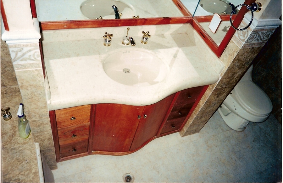 Meseta de lavabo