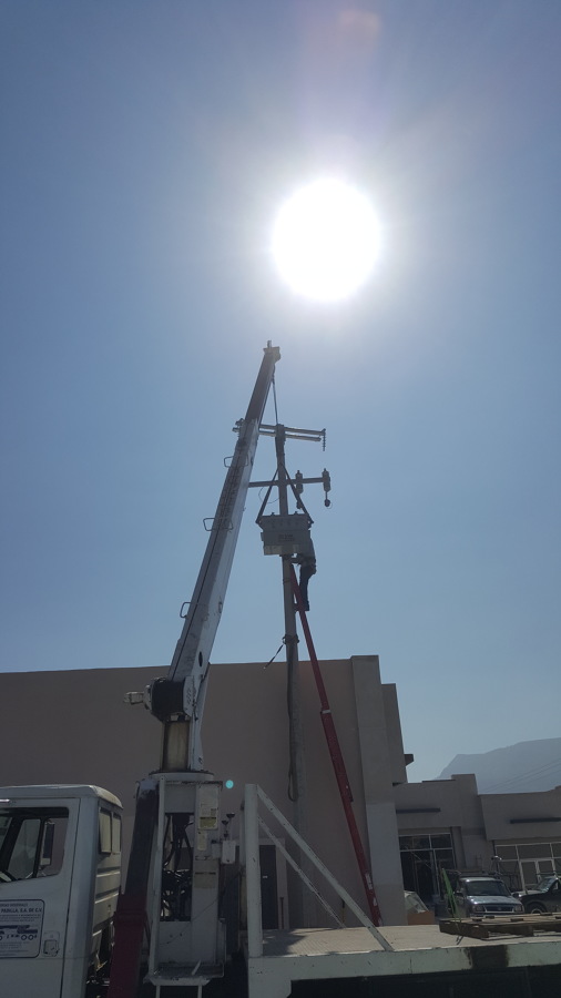 montaje de transformador