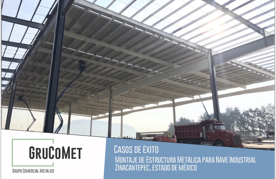 Montaje Nave industrial Edo de Mex