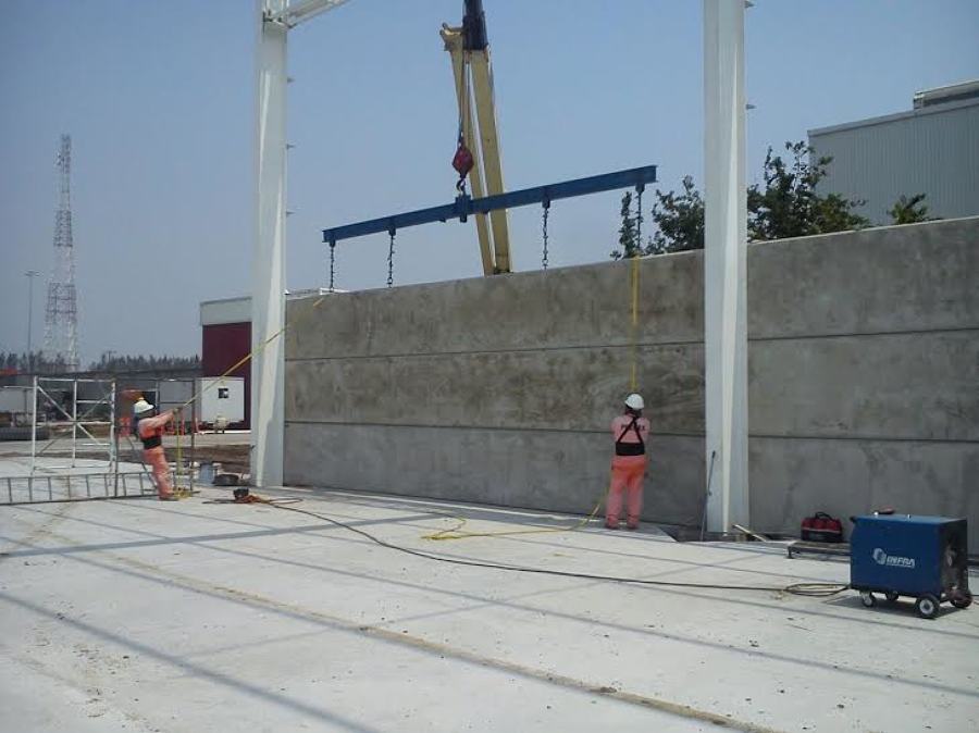 Muros para naves industriales