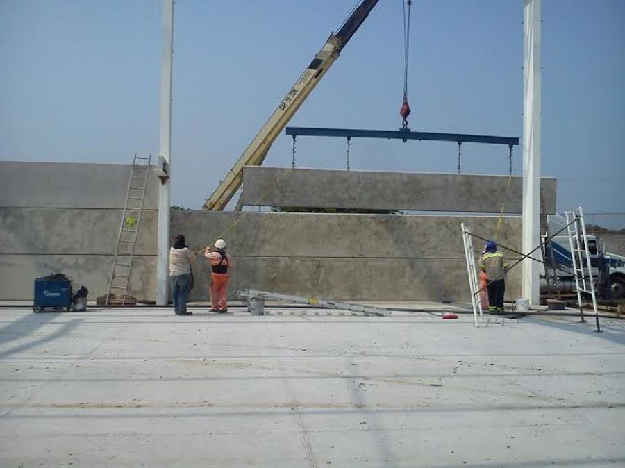 Muros para naves industriales