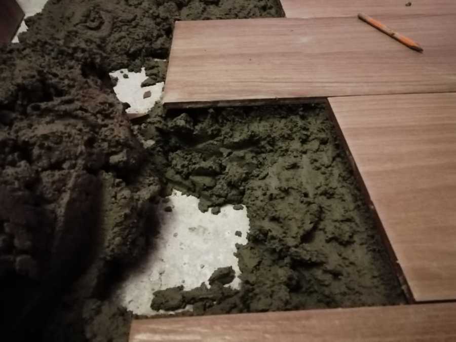Nivelando el piso
