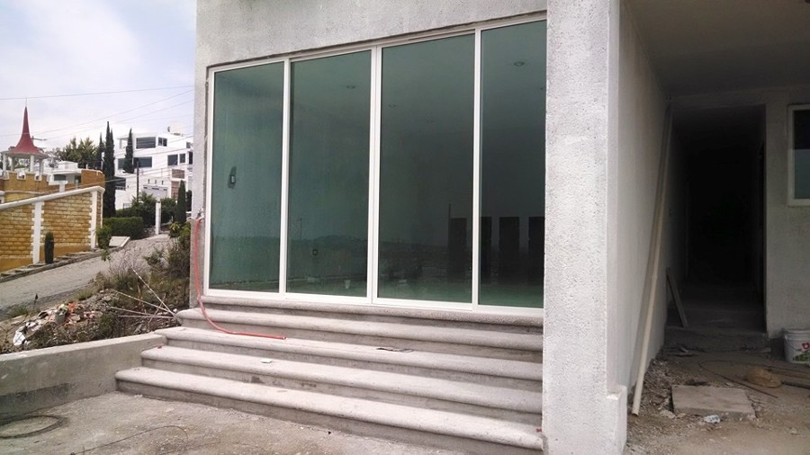 Obra en proceso en la calera 