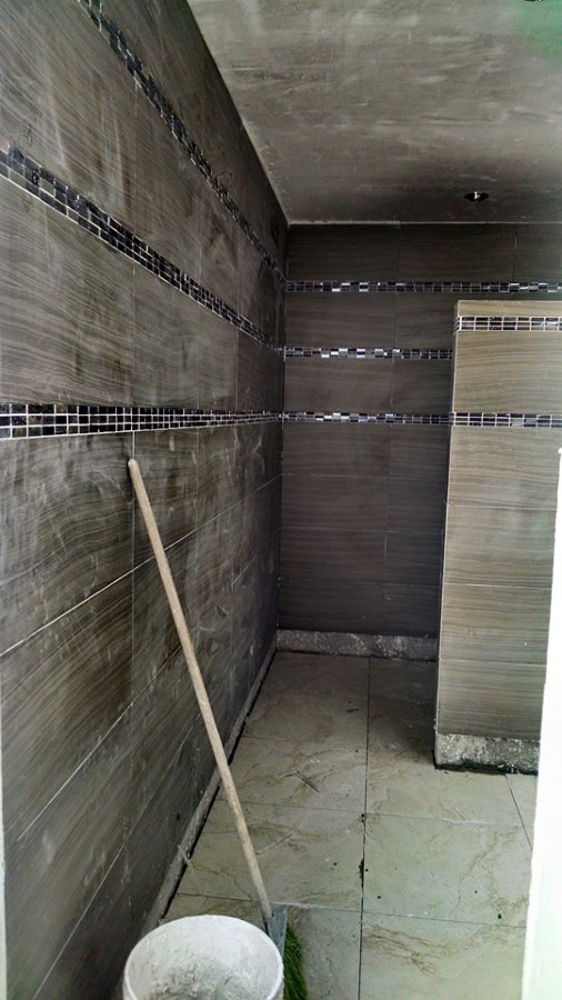 Obra en proceso en la calera 