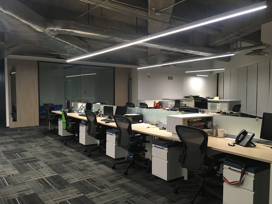 Oficinas de área abierta