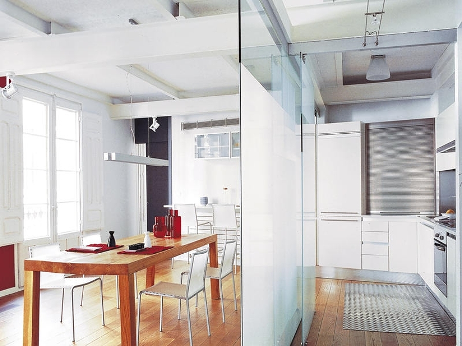 Foto: Puerta Corrediza de Vidrio en la Cocina #289626 - Habitissimo