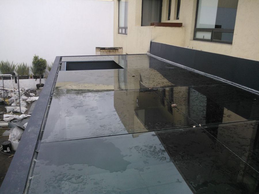 Parte superior de pergola