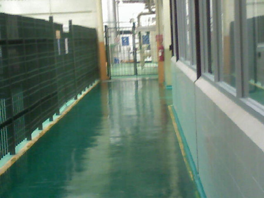 Pasillo terminado