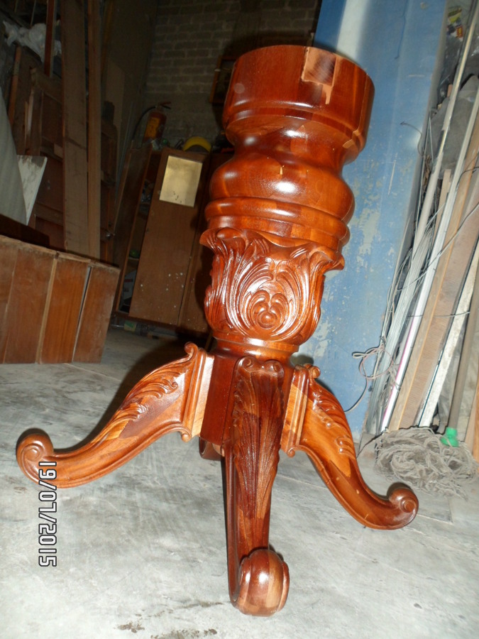 Pedestal para cubierta de comedor