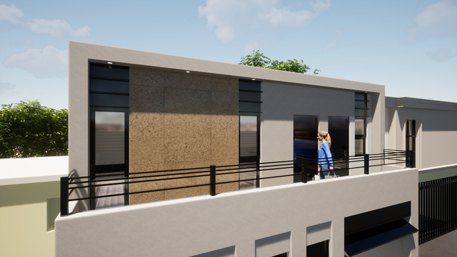 perspectiva planta alta