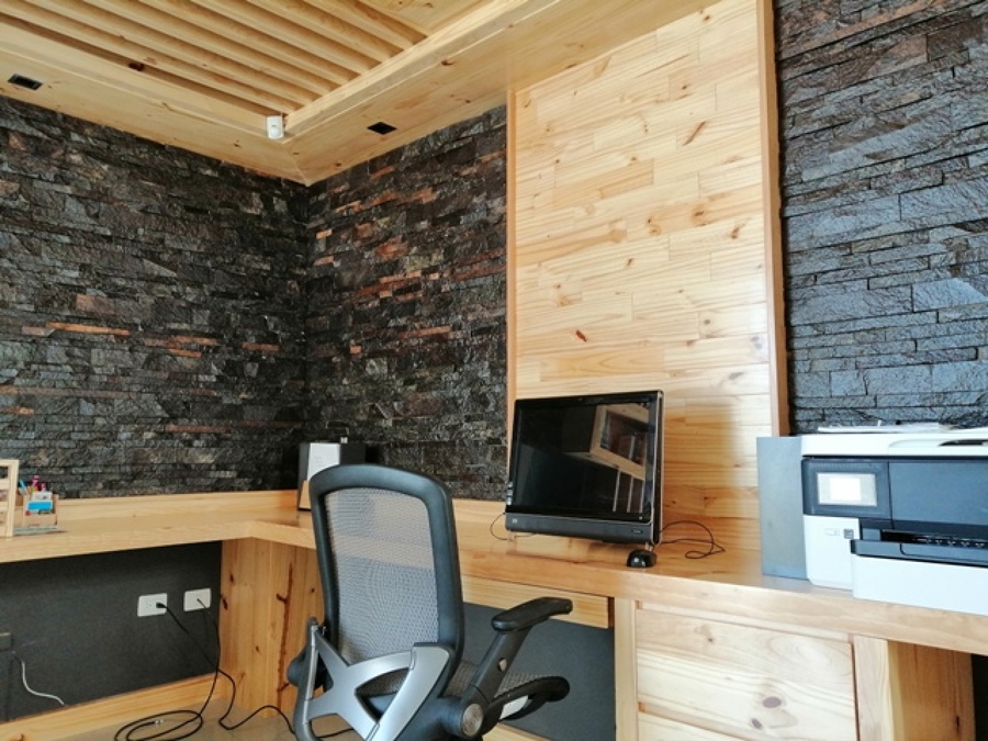 Piedra piel en muros