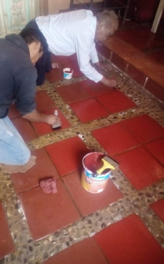 Pintura del piso