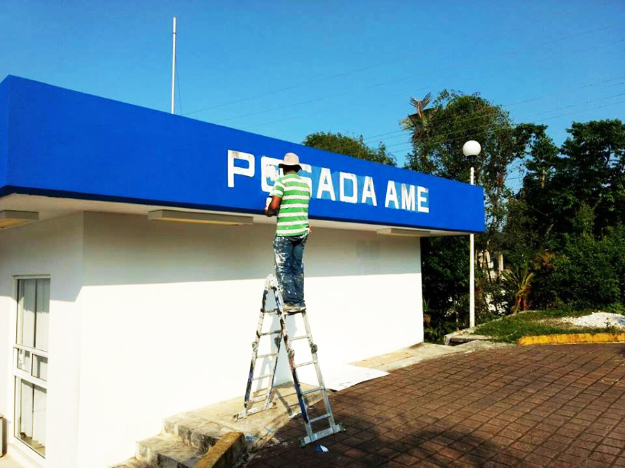 Pintura en fachadas