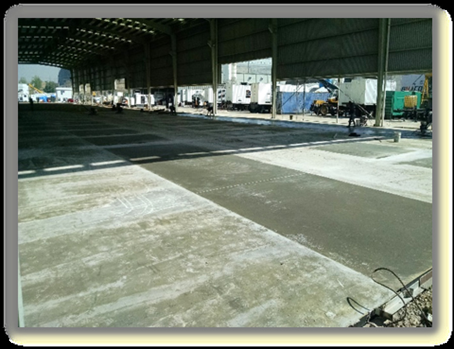 Piso de concreto terminado