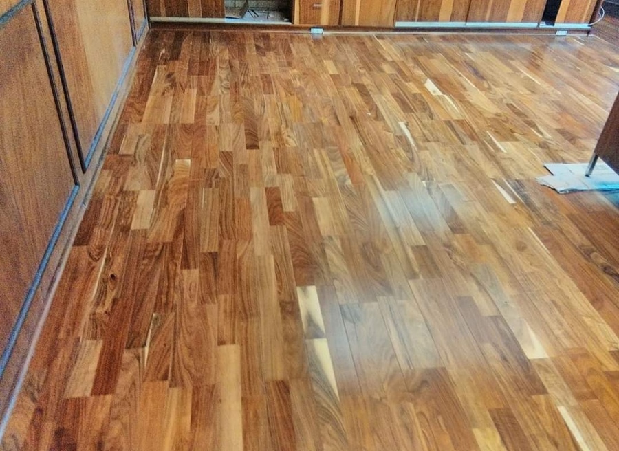 Piso de madera: recepción