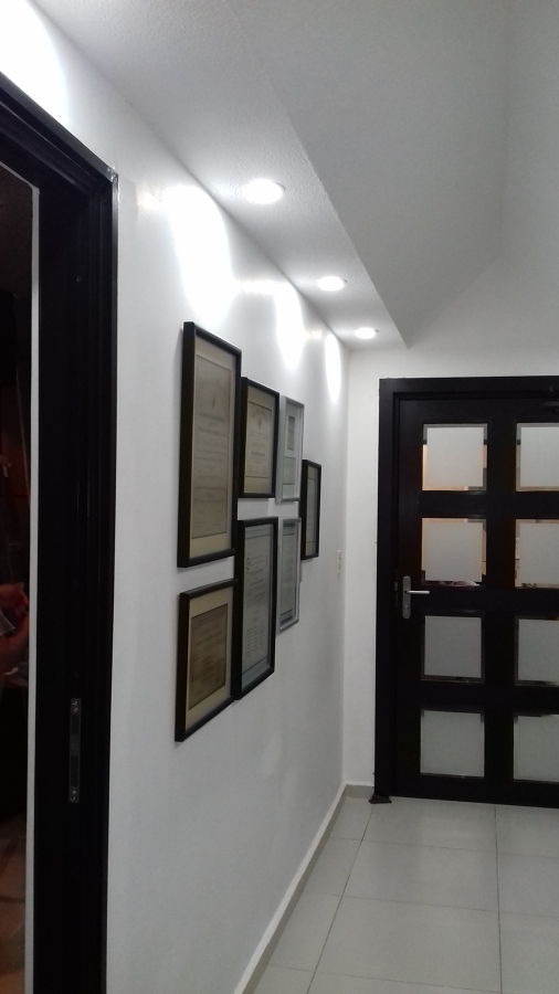 PLAFON DE TABLAROCA Y LUMINARIAS LEDS