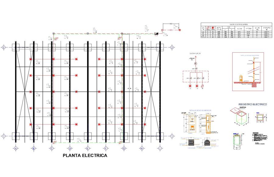 plano electrico