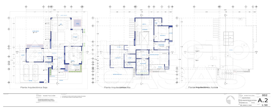PLANO PLANTAS ARQUITECTÓNICAS