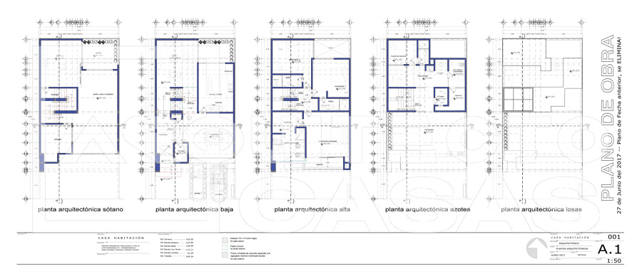 PLANO PLANTAS ARQUITECTÓNICAS