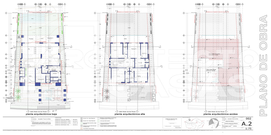 PLANO PLANTAS ARQUITECTÓNICAS