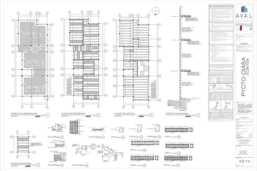 PLANOS ESTRUCTURALES